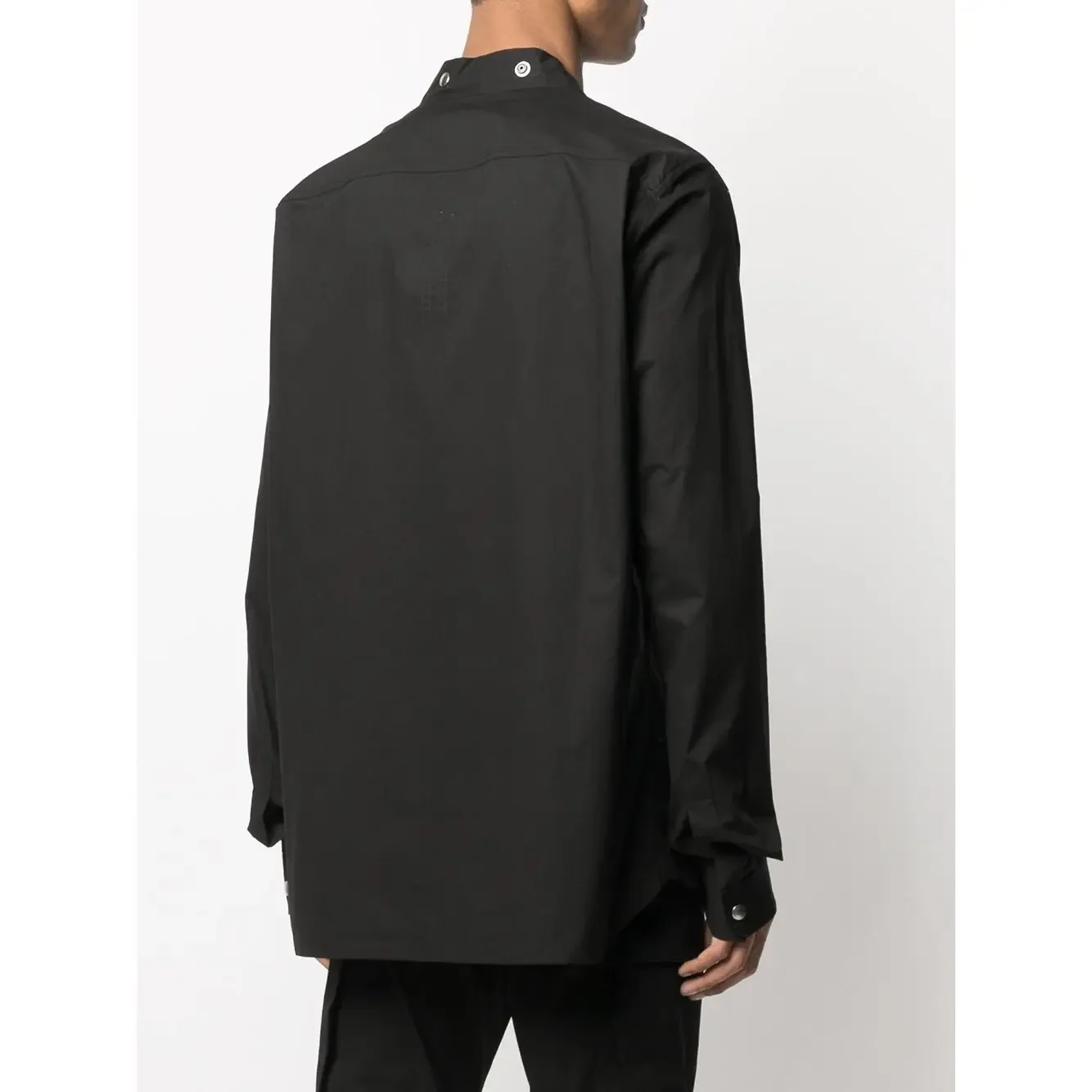 S-6XL New Men's Clothing Hair Stylist Show Personality snap Fastener Stage Long Sleeve Shirt Plus Size Singer Costumes