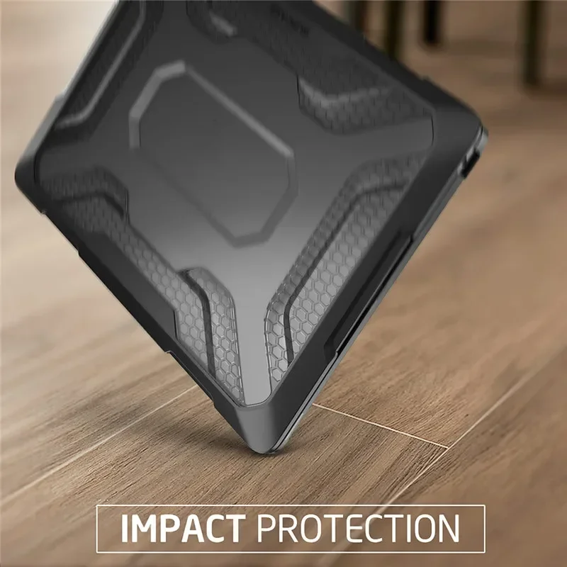 Custodia Per MacBook Pro 13" 2016-2022 - In Pelle PU, Verde, Con Supporto Regolabile E Ventilazione - Foto 8