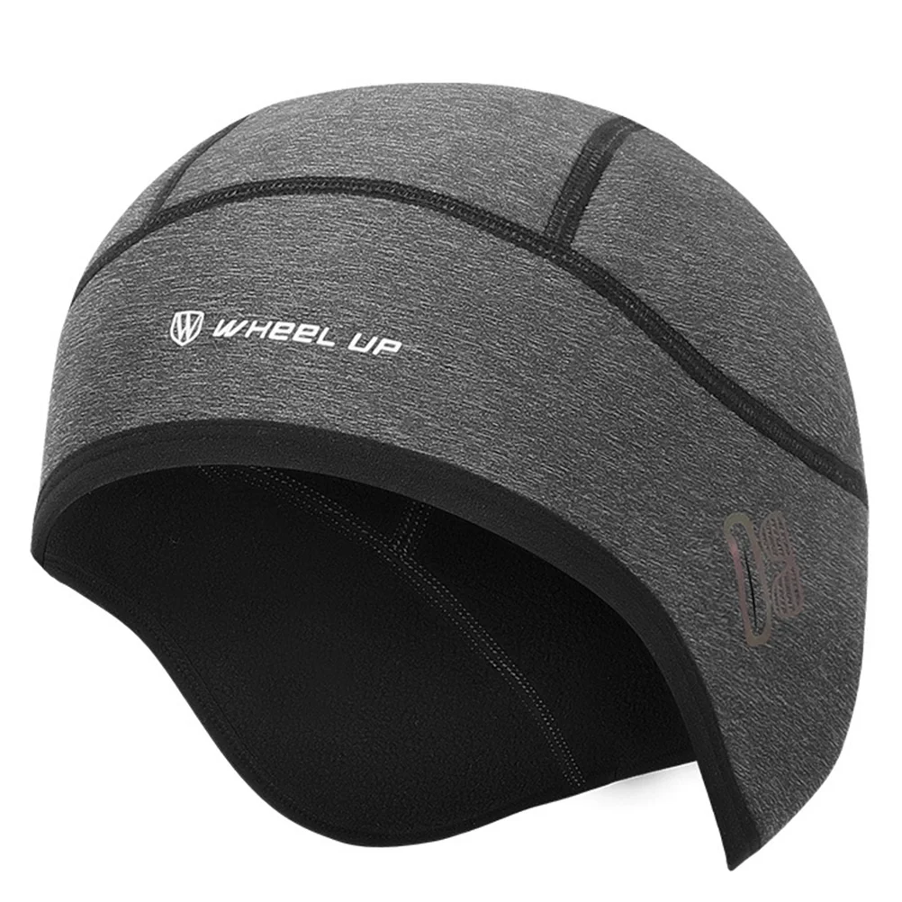 

Cap Liner Winter Under with Ear Cover Thermal Running Beanie Cycling Caps Cap Sports for Outdoor Skiing