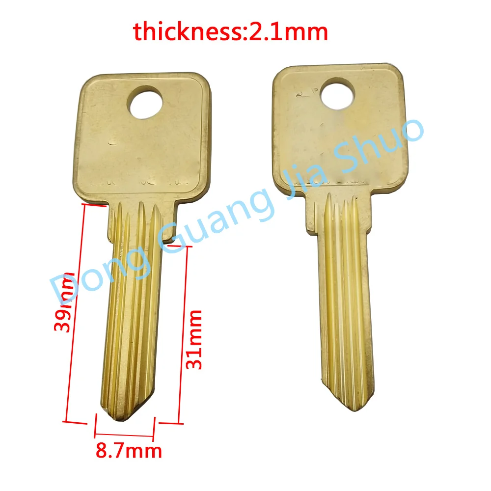 5pcs Keyblank MSA Multi-slot Special-shaped Key Embryo Special Slot Key American Everyday Blanks