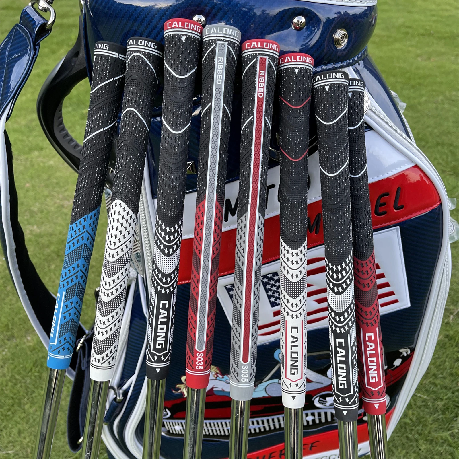 2022 Calong กอล์ฟ Grips มาตรฐานขนาดกลาง Grips ด้านหลัง