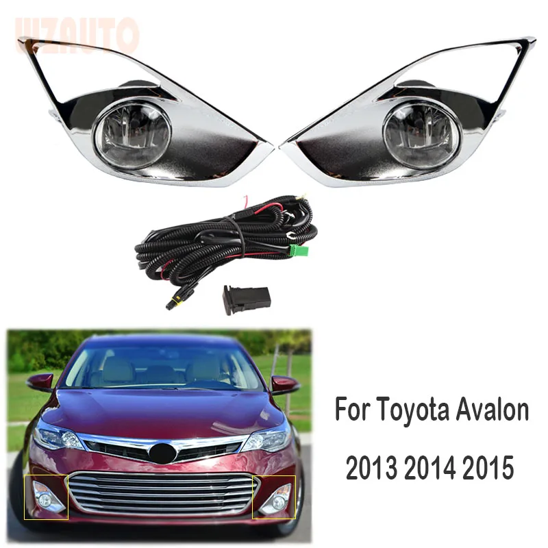 

Front Bumper Lamp Daytime Running Light Fog Light Assembly With Wiring Switch For Toyota Avalon 2013 2014 2015