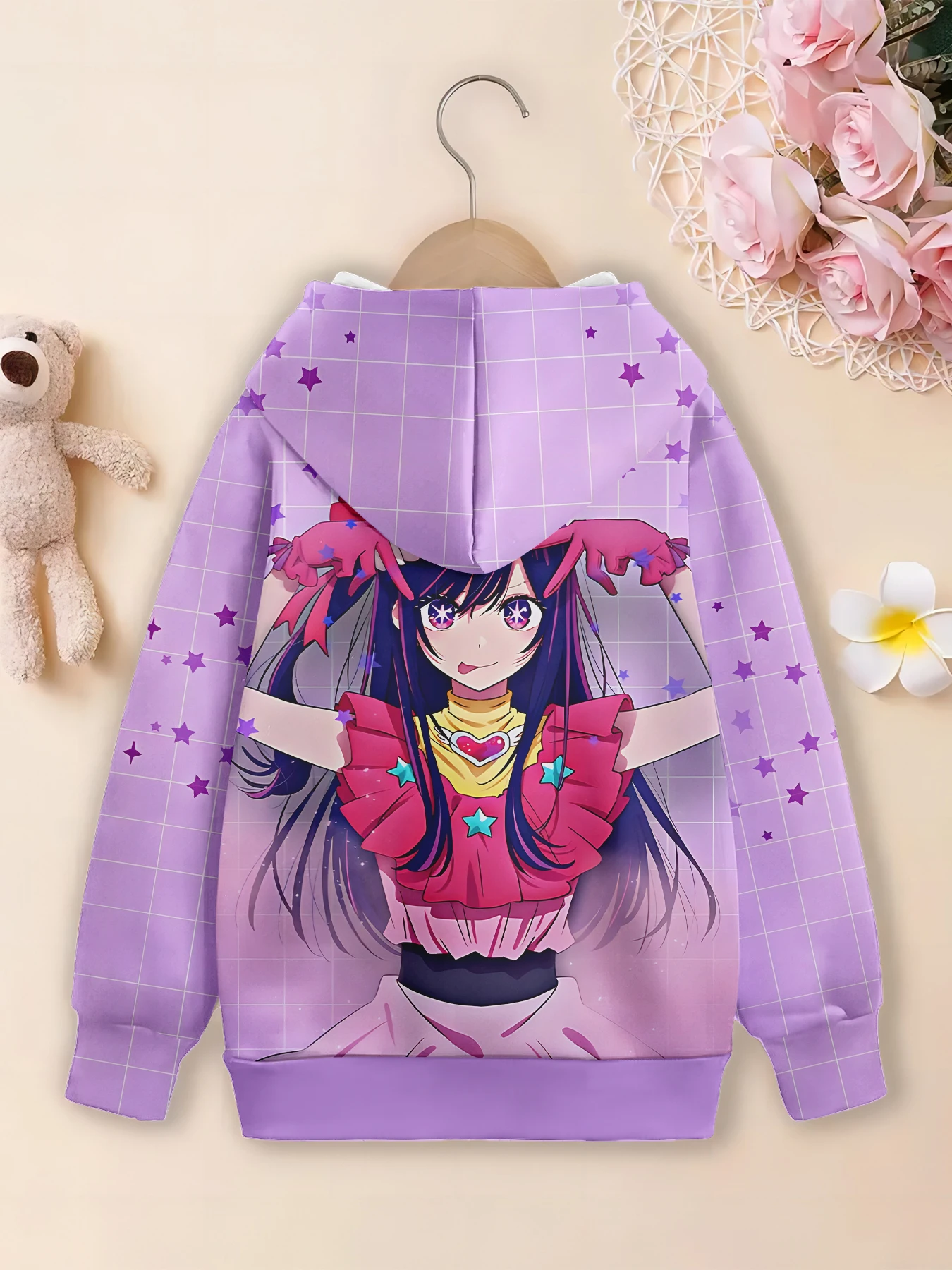 Oshi No Ko 3D Print All Seasons Children Casual Sweatshirt Cool Pullover Tops Unisex Clothes Boy Girl Hoodies 3