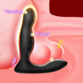 3 in 1 Cock Vibrator Prostate Massager Butt Anal Plug Vibrators Male Masturbator Anal Sex Toys For Men Adult Prostate Stimulator 6