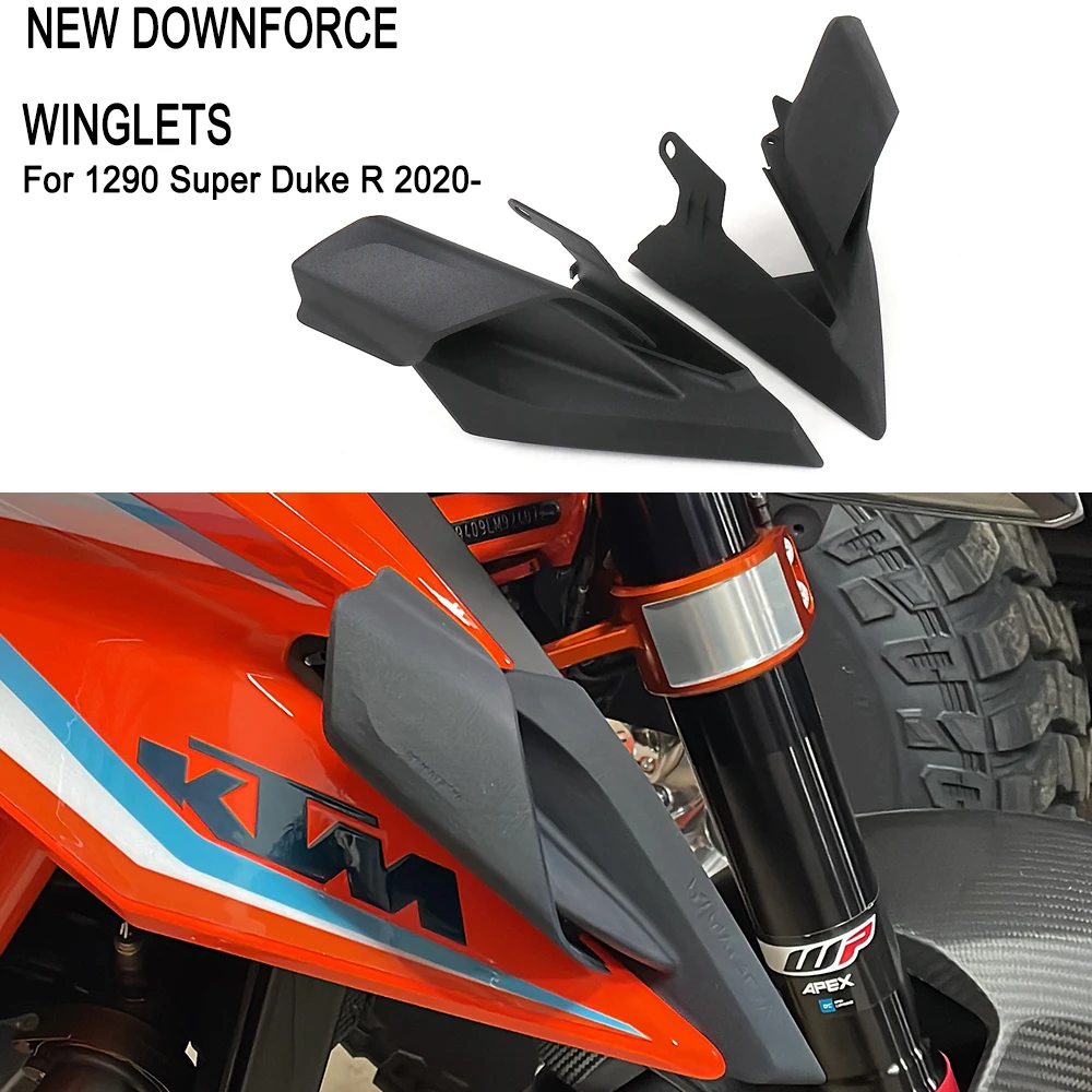 

Новинка, обтекатели для мотоцикла, передние, боковые, снижение силы, Обтекатели с фиксированными крыльями для 1290 Super Duke R 2020 2021 2022 2023