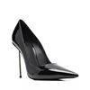 Ultra Fine Steel Needle High Heels Auto Show Metal Heels Women's Shoes Pointed Toe Patent Leather Sexy Single Shoes Women 1