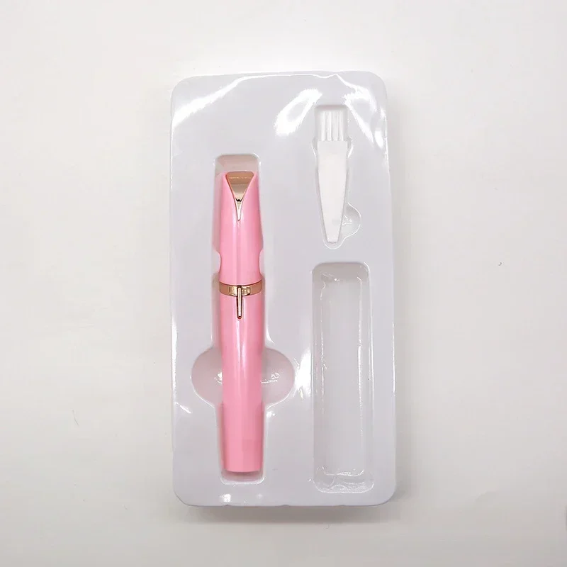 4Color Electric Eyebrow Trimmer Eyebrow Shaper Pencil Face Hair Remove for Women Men Automatic Shaver Makeup Pocketknife