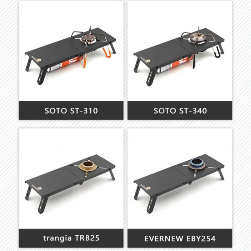Outdoor IGT Table Accessories Camping Spider Stove Accessories for SOTO ST-310 ST-340 IGT Folding 0.5 Unit Plate Gas Stove Table 3