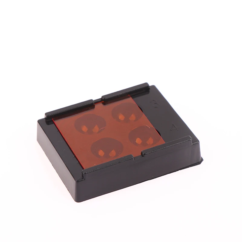 

Коробка для хранения зубного шпона, коробка для затенения зубов с 4 отверстиями