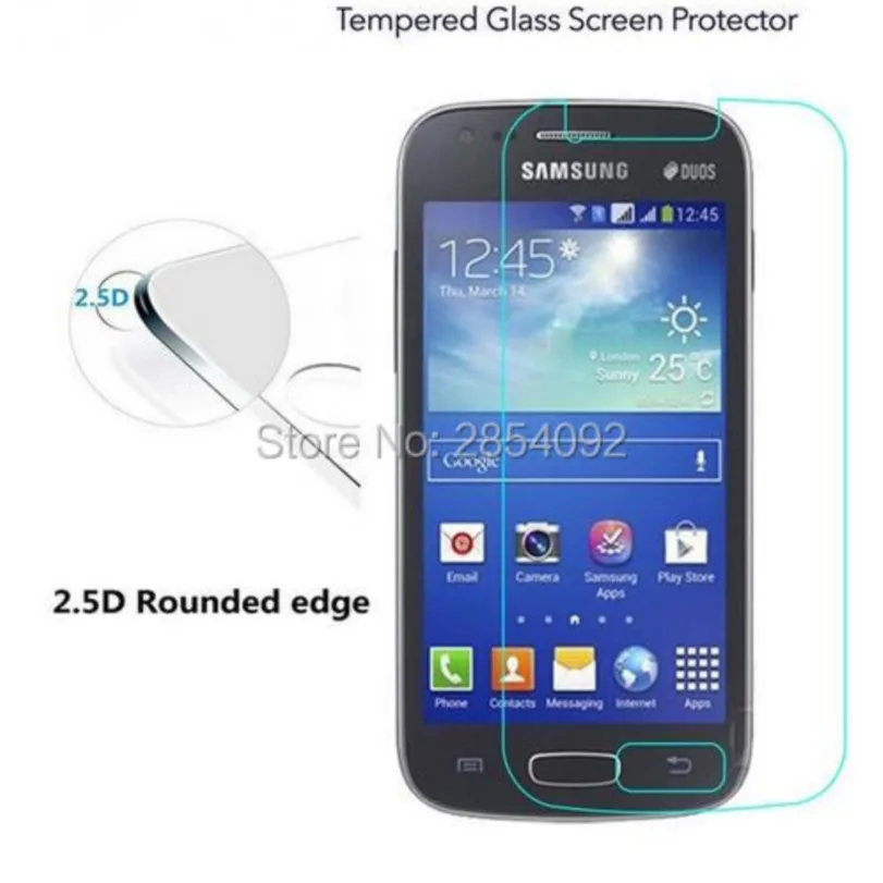 Vetro Temperato Per Samsung Galaxy Trend Plus S7580 S7582 Protezione Dello Schermo Della Copertura Anteriore Su Trend S7560 Gt-S7560 S Duos S7562 Guar