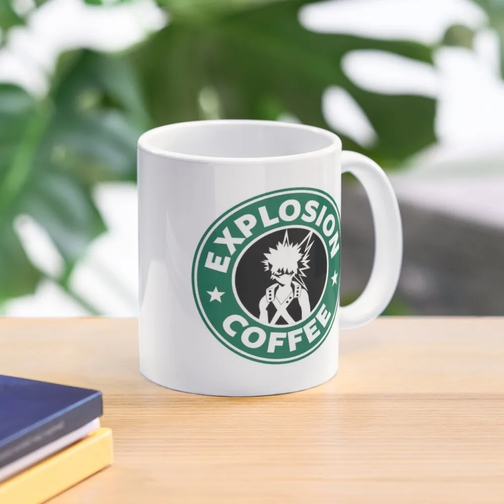 

Explosion Coffee (Bakugo) Coffee Mug Glasses Funny Cups Tea And Cups Mug