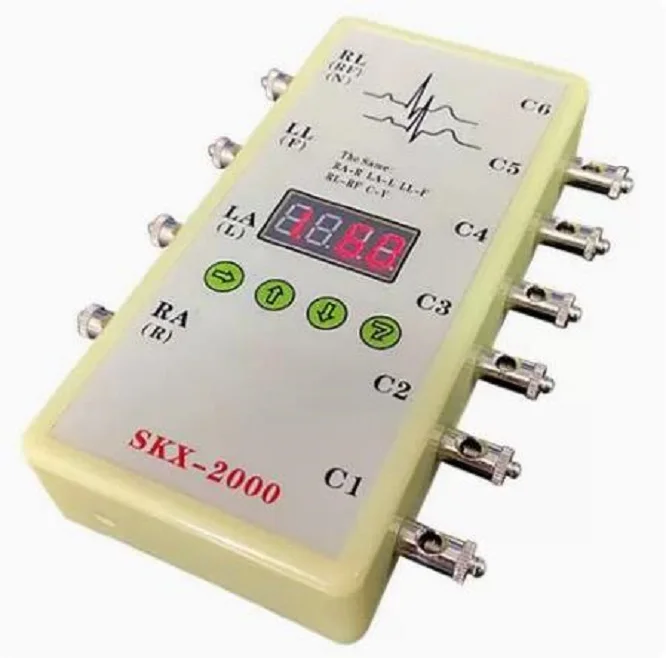 

SKX-2000C ECG Simulator ECG Signal Simulator Signal Generator 10-200bpm