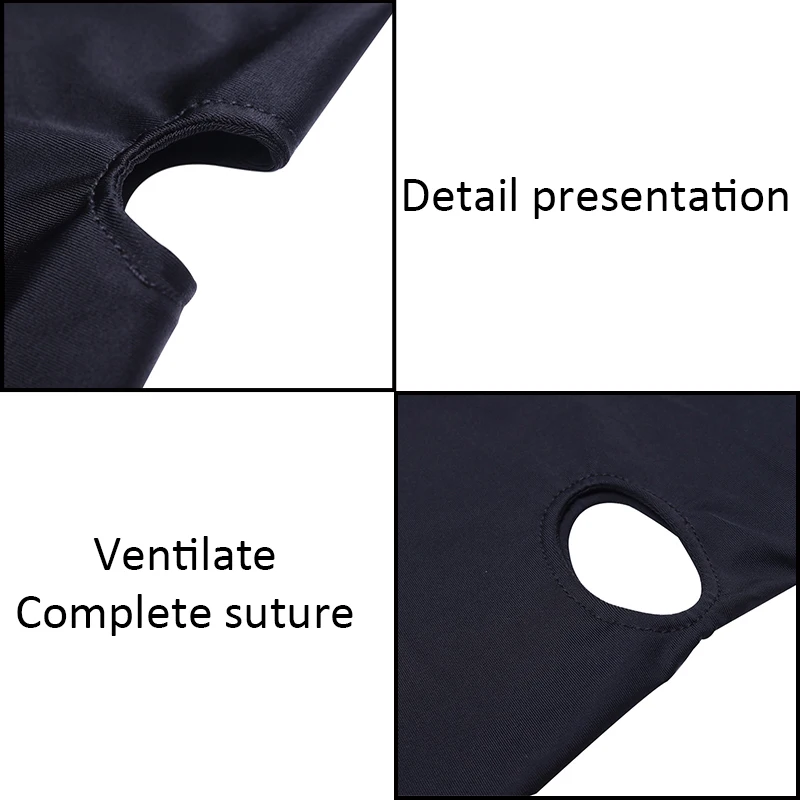 balaclava cap 1/2/3 Hole Men Women Adult Spandex Open Mouth Hood Face Eye Head Mask Costume Slave Game Role Play Party Adulto SM Toy