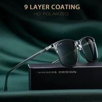 2025 flambant neuf lunettes de soleil unisexe rétro TR90 lunettes de soleil polarisées UV400 lentille Vintage lunettes de soleil pour hommes femmes de luxe 3
