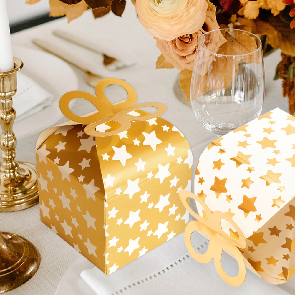 

12 Pcs Bridesmaid Gift Party Favor Candy Containers Wedding Decor Decorations Chocolate Small Paper
