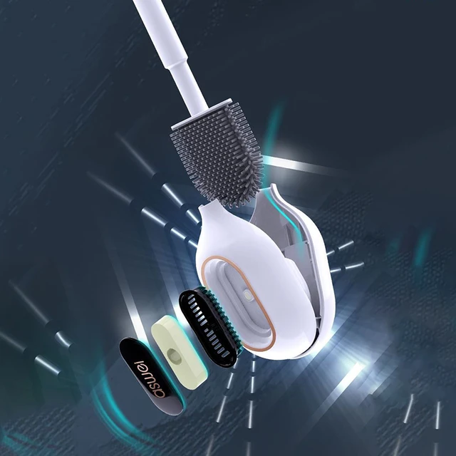 ใหม่แปรงห้องน้ําอโรมาในครัวเรือนไม่มีมุมตายห้องน้ําติดผนังซิลิโคน Gap ทําความสะอาดเครื่องมือสิ่งอํานวยความสะดวกในห้องน้ํา 2