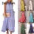 Women Casual Solid Ruffles Long Dress Summer Elegant Sleeveless Sundress Elegant Harajuku Maxi Dress Beach Party Evening Vestido 1