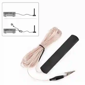 ANT-108SE Antenna radio FM, adatta per sistemi audio domestici interni, radio, ricevitori AV, antenne radio domestiche, antenne radio