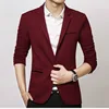 Brand Mens Casual Blazers Autumn Spring Fashion Slim Suit Jacket Men Blazer Masculino Clothing Vetement Homme M~5XL AY1415 4