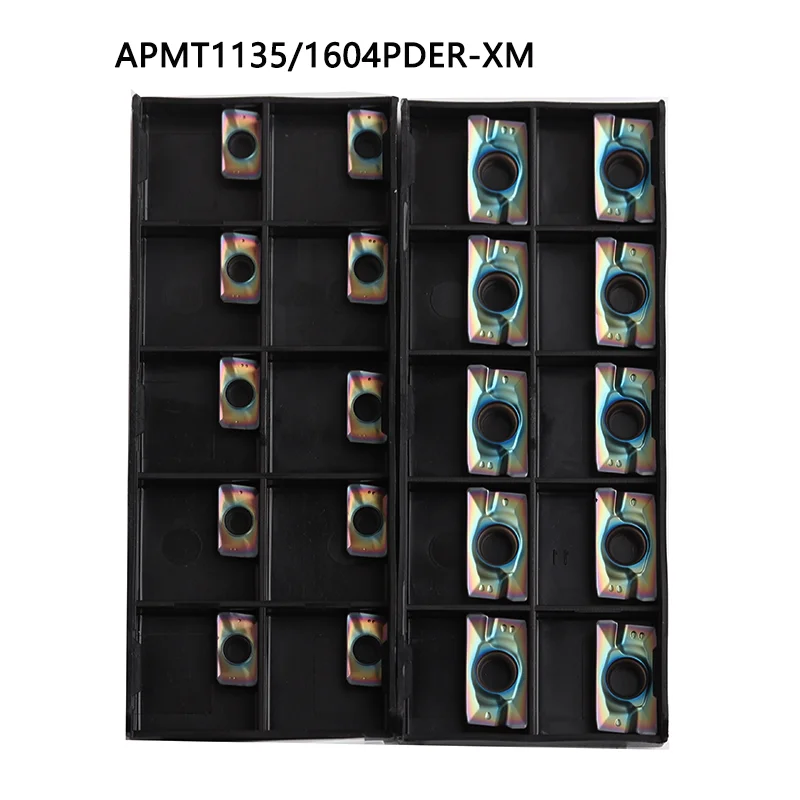 10 шт., твердосплавные пластины APKT1003 APMT1135 APMT1604 APMT1605 XM H2 M2 TF618