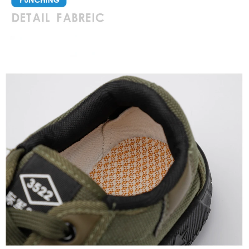 Canvas Sneakers Men Wear-resistant Sport Shoes Men Lace-Up Walking Shoes Climbing Work Tactical Sneakers Mens Casual Shoes 5