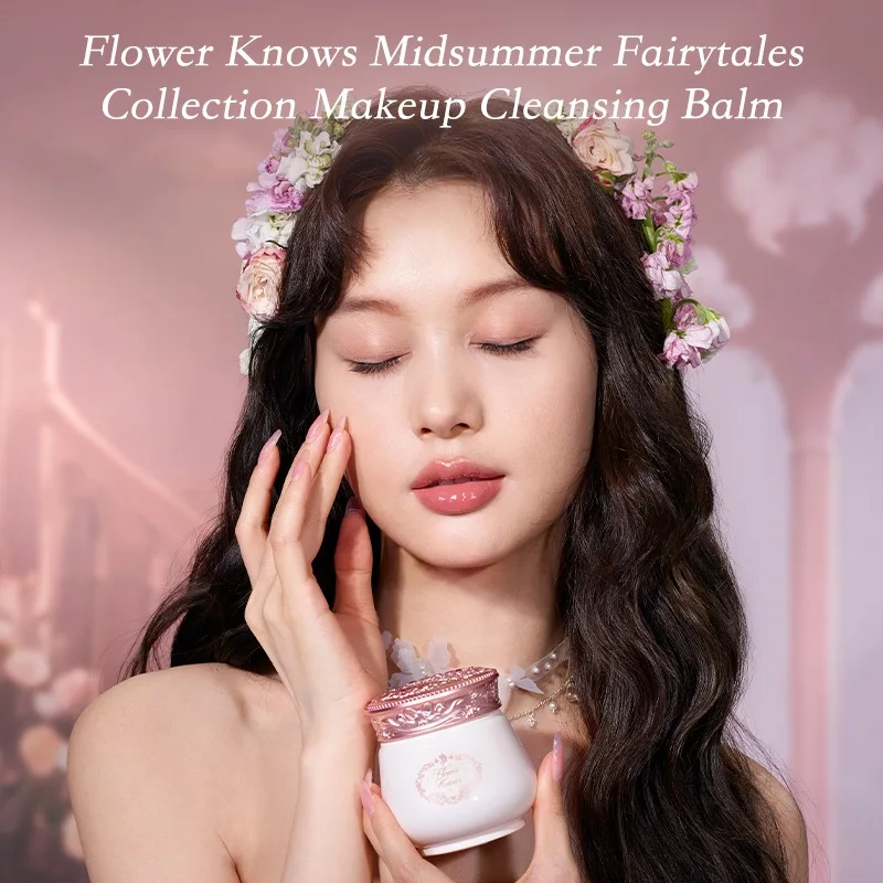 Flower Knows Midsummer Fairytales Collection Makeup Cleansing Balm 110ml Makeup Remover Cream Cosmetics Face Makeup 4