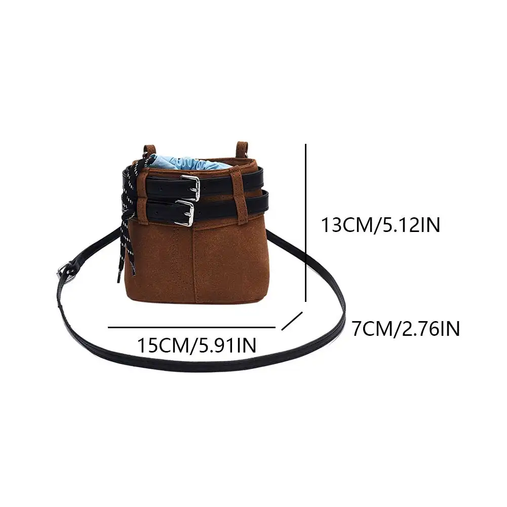 Suede Crossbody Bag for Women Funny Mini Shoulder Bags Female Causal Messenger Bag for Girls Kawaii Trendy Handbag Purse Clutch