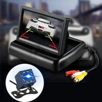 E-ACE 4.3" Car Rear View Camera Monitor Folding Easy Installation Car Parking System Camera Automotive Electronic Accessories - Image 6