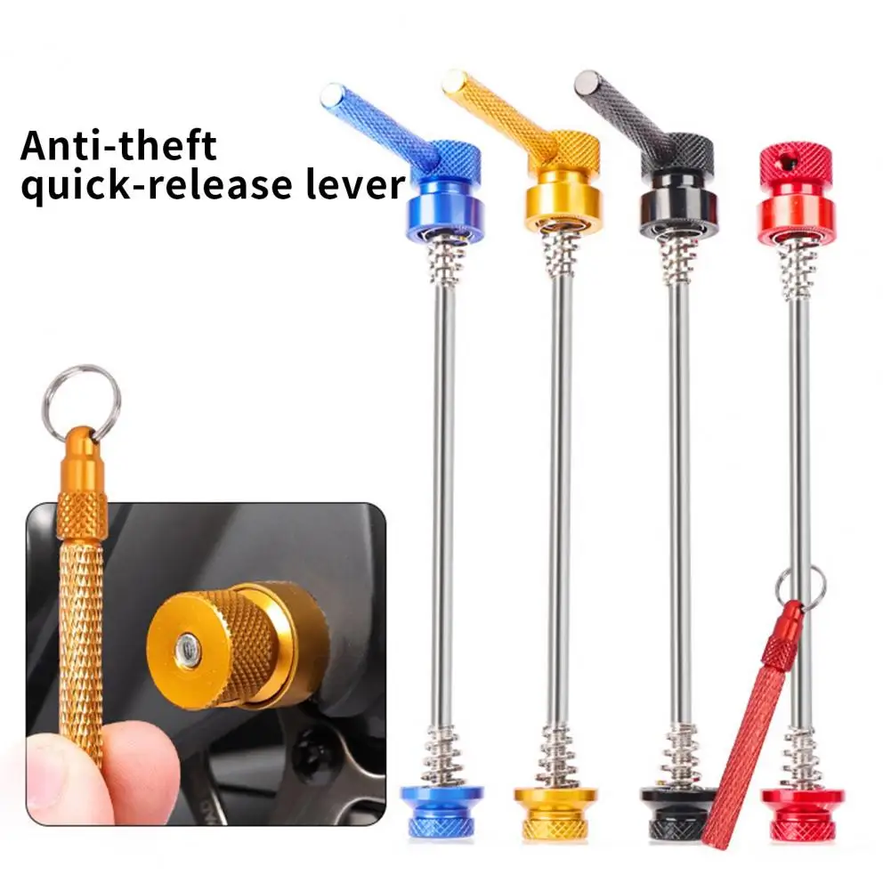 

1 Set Quick Release Levers CNC Process Front/Rear Maintenance Bicycle Hub Quick Release Levers Cycling Equipment 4 Colors