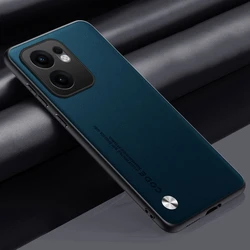 Custodia posteriore in silicone con protezione totale in PU pelle di lusso