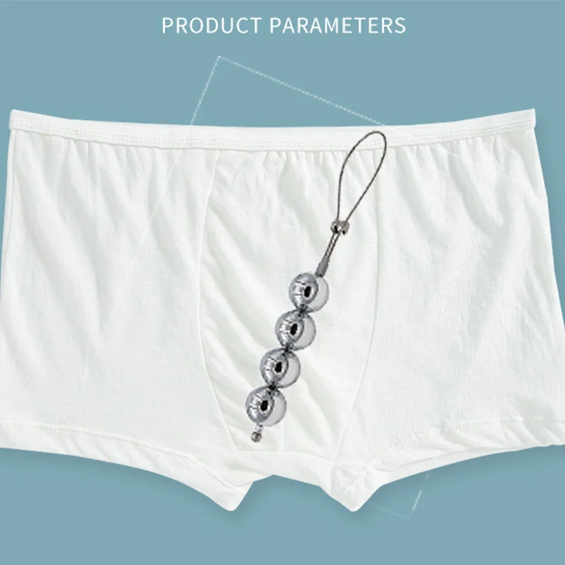 

304 Stainless Metal Cage Ring Underwear Chastity Lower Body Muscle Exercise Stretching Heavy Weight Boxers Adult Balls Pendant