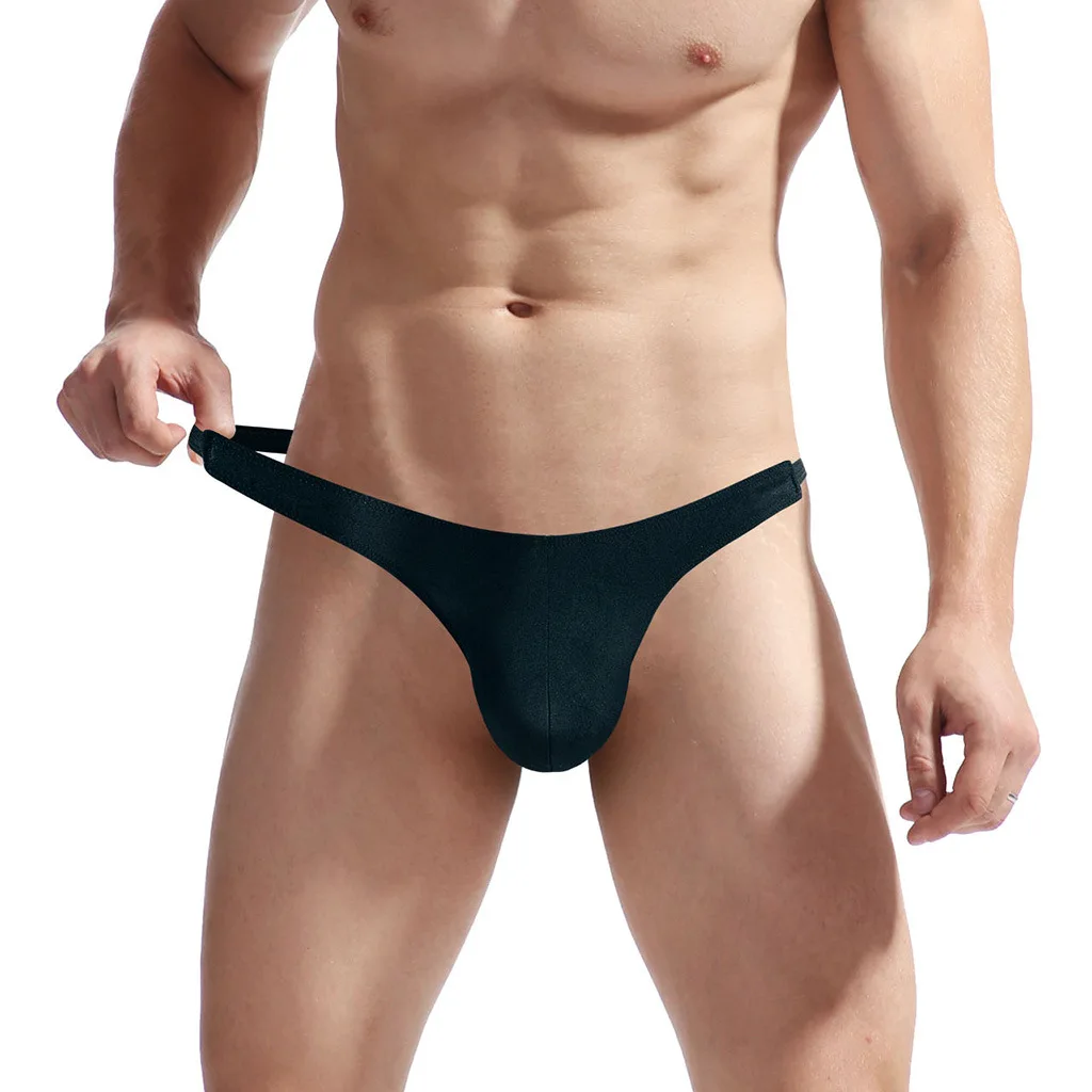 Male Underwear Men's Fun Underwear Underwear Swimming Material G-string Pants Party Clothing T-pants