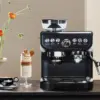 Espresso Machine 15 Bar Coffee Maker With Milk Frother Steam Wand Built-In Bean Grinder Combo Cappuccino Machine 6