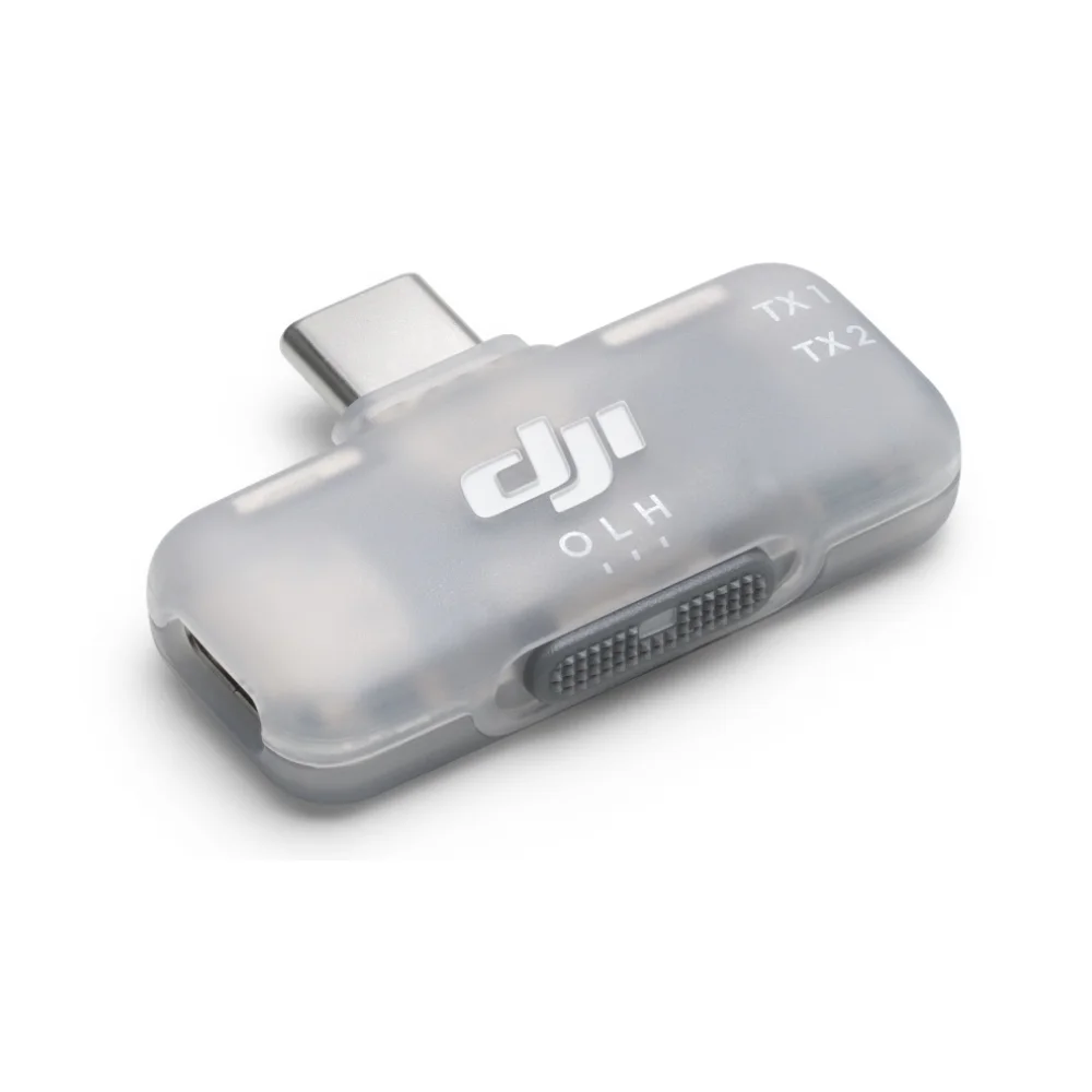 DJI Mic series mobile phone receiver is compatible with Mic 2, Mic 3 and Mic Mini transmitters DJI original
