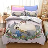 My Neighbor Totoro Cartoon 3d Bedding Set Anime Twin Full Queen King Comforter Cover Set with Pillowcase 2/3pcs Duvet Cover Sets 2