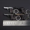 Alloy 1:4 92F Pistol Portable Toy Gun Model Detachable Keychain Fidget Toy for Boy Collection Adults birthday Gift 5