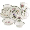 Botanic Garden 30-Piece Dinnerware Set - Nature-Inspired Floral Motifs - Dishwasher, Microwave, Freezer Safe 1