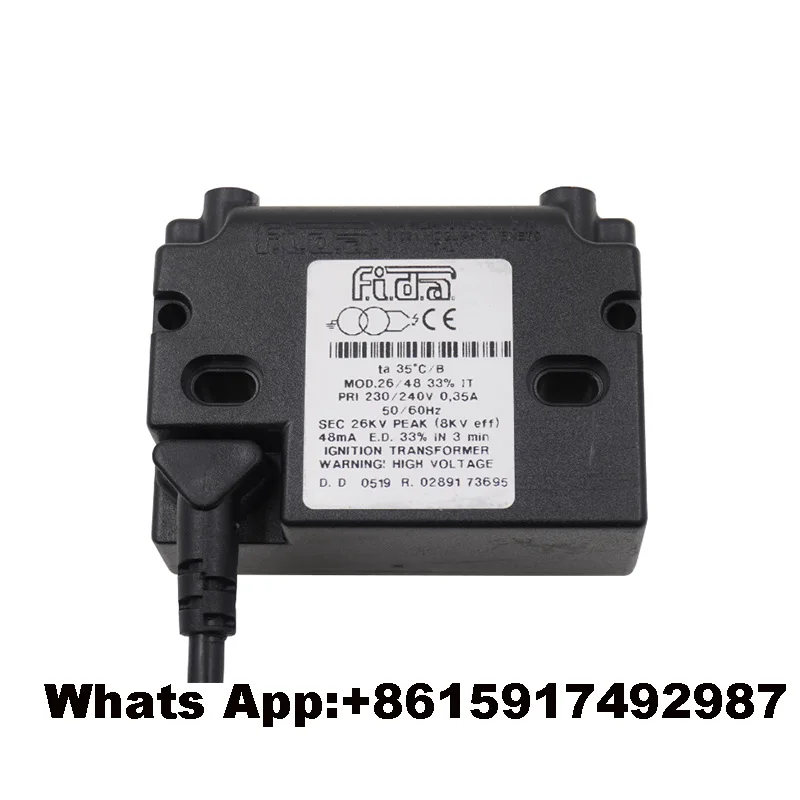 FIDA Ignition Transformer MOD.28/35 28KV 26/48 26/40 26KV for burner Original Boiler Ignition Electronic