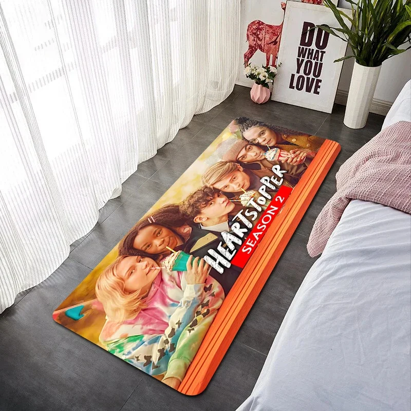 

H-heartstopper Floor Mat Bedroom Carpet for Kitchen Doormat Entrance Door Balcony Super Absorbent Bathroom Rug Room Mats