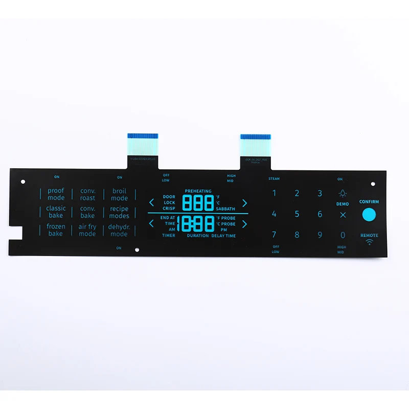 Direct Sale Silkscreen Printing Metal Membrane Keypads