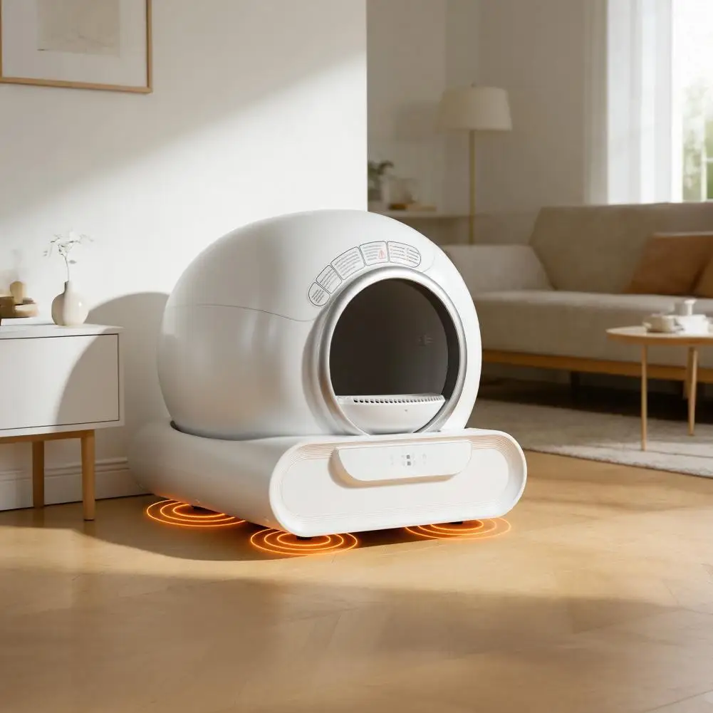 Automatic Self-cleaning Cat Litter Box With Smart Wifi App Control_voghion.com