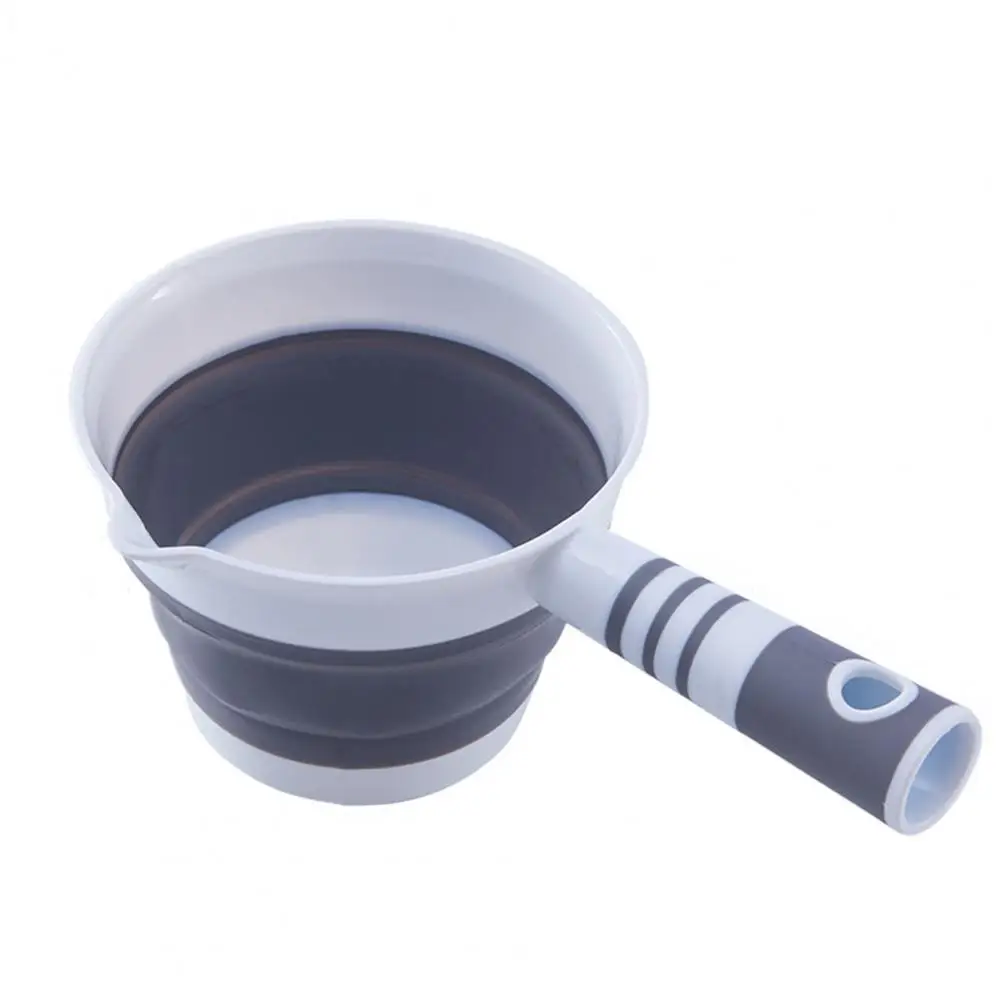 Convenient Kitchen Water Ladle Space-saving Kitchen Water Scoop Foldable Tool Camping Folding Scoop