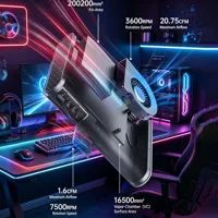 Station d'extension graphique externe OneXGPU 2 Portable eGPU Dock AMD Radeon RX 7800M 12 Go GDDR6 OCuLink USB4 avec carte graphique externe RGB pour jeux 2