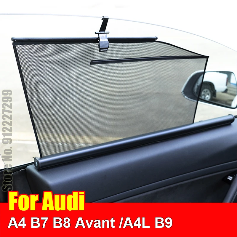For Audi A4 B7 B8 Avant /A4L B9 Car Sun Visor Automatic Lift Accessori  Window Cover SunShade Curtain Shade - AliExpress