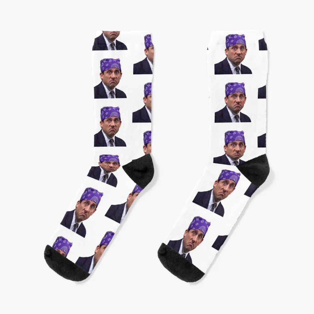 Prison mike meme Socks Stockings Sports basketball floral Socks For Women Men's prison mike funny office michael scott repeat pattern adult socks 3d print unisex socks men socks women socks