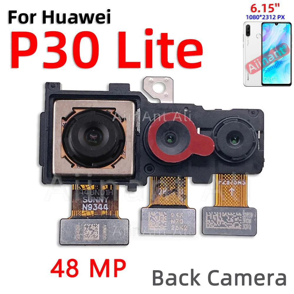 HUAWEI p30 lite 画面　背面割れ　良好　ブラック HUAWEI P30 lite】画面が割れたら修理できる？即日修理致します
