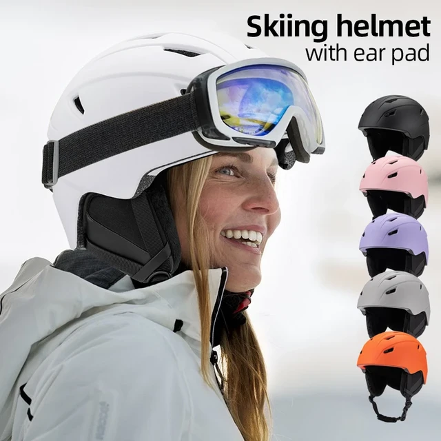 Casco de Snowboard para hombre, esquí CE, a prueba de viento, para  monopatín, deportes de nieve, ciclismo de seguridad, accesorios para  bicicleta bicicleta 18 pulgadas infantil Fivean Cascos de ciclismo