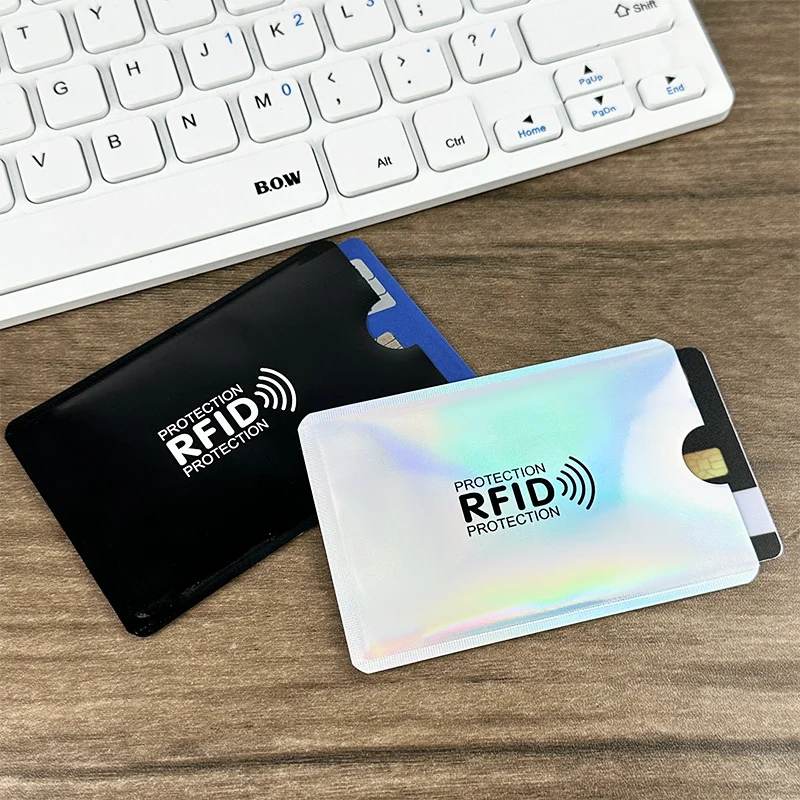 RFID & NFC Protection Card Sleeves - Premium Anti-Skimming Waterproof Shields