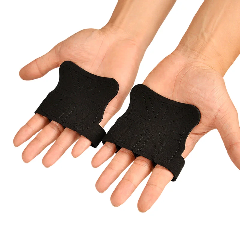 Unisex Breathable Anti-Slip Leather Weight Lifting Gloves