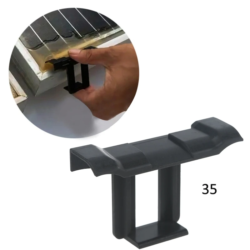10 Pezzi Pannello Solare Esterno Clip Per La Pulizia Dell'Acqua Pannelli Fotovoltaici Anti-Invecchiamento Clip Per Drenaggio L'Acqua Facile Da Install